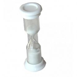 SABLIER 1 MINUTE BLANC